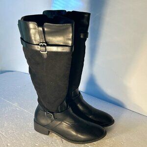 Rampage SZ 9W Ireena Knee High Wide Calf Riding Boot equestrian western moto